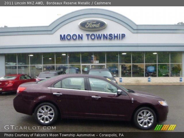 2011 Lincoln MKZ AWD in Bordeaux Reserve Metallic