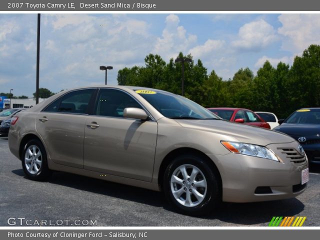 2007 Toyota Camry LE in Desert Sand Mica