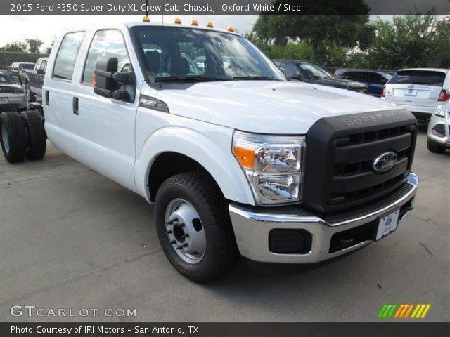 2015 Ford F350 Super Duty XL Crew Cab Chassis in Oxford White