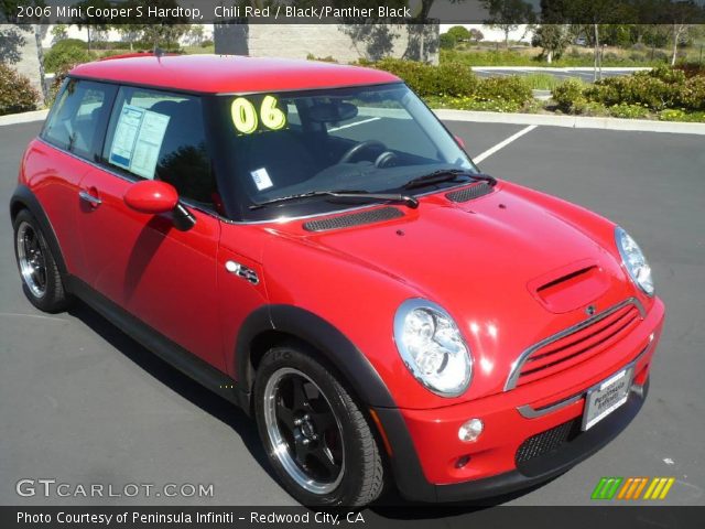 2006 Mini Cooper S Hardtop in Chili Red