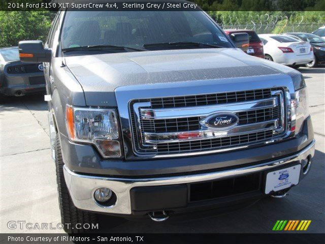 2014 Ford F150 XLT SuperCrew 4x4 in Sterling Grey