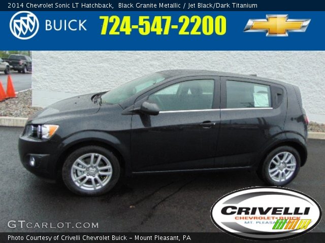 2014 Chevrolet Sonic LT Hatchback in Black Granite Metallic