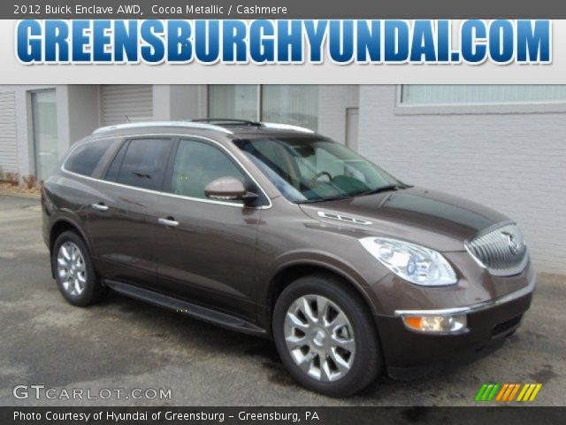 2012 Buick Enclave AWD in Cocoa Metallic