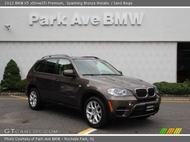 2012 BMW X5 xDrive35i Premium in Sparkling Bronze Metallic