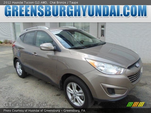 2012 Hyundai Tucson GLS AWD in Chai Bronze