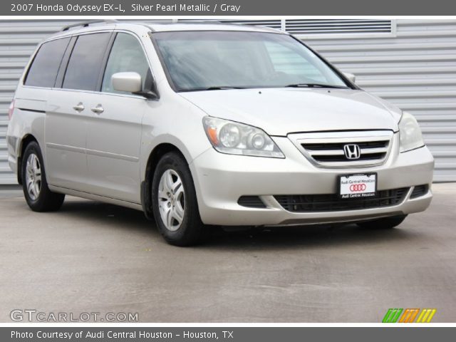 2007 Honda Odyssey EX-L in Silver Pearl Metallic