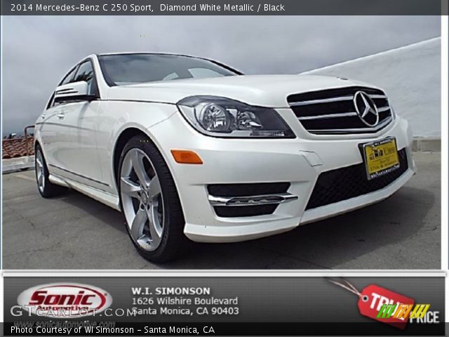 2014 Mercedes-Benz C 250 Sport in Diamond White Metallic