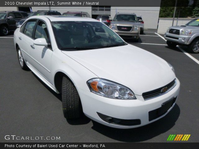 2010 Chevrolet Impala LTZ in Summit White