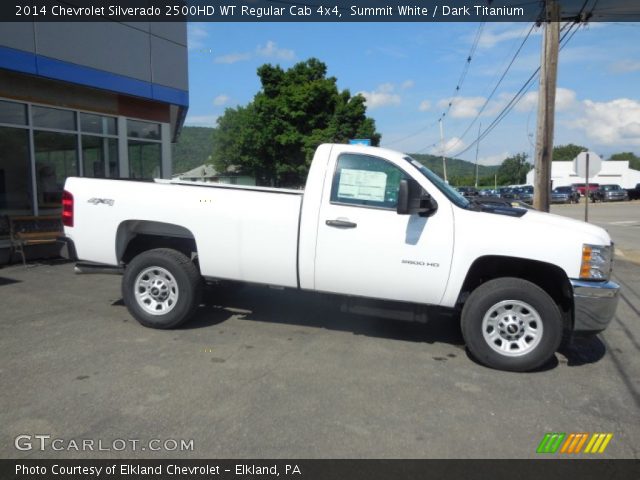 2014 Chevrolet Silverado 2500HD WT Regular Cab 4x4 in Summit White