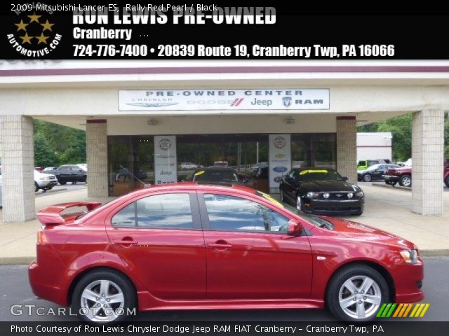 2009 Mitsubishi Lancer ES in Rally Red Pearl