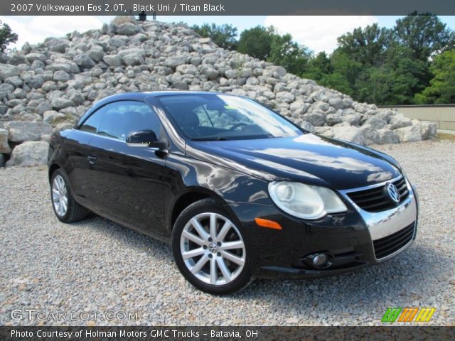 2007 Volkswagen Eos 2.0T in Black Uni