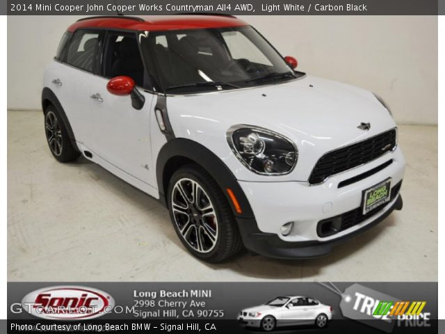 2014 Mini Cooper John Cooper Works Countryman All4 AWD in Light White