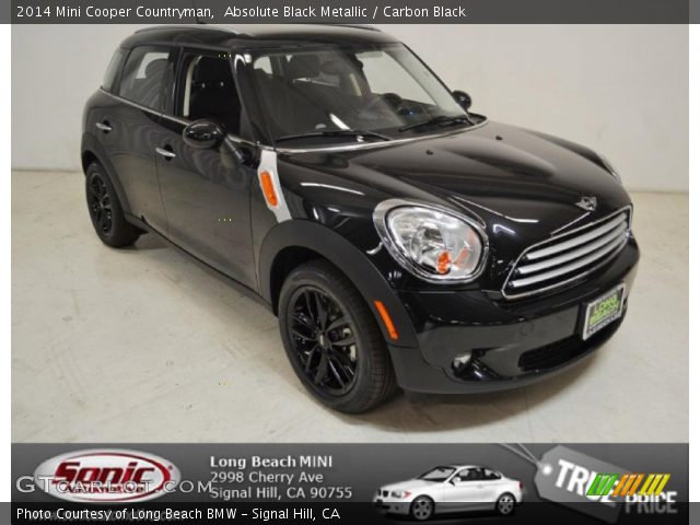 2014 Mini Cooper Countryman in Absolute Black Metallic