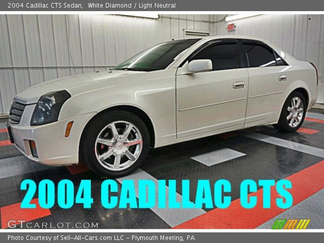 2004 Cadillac CTS Sedan in White Diamond