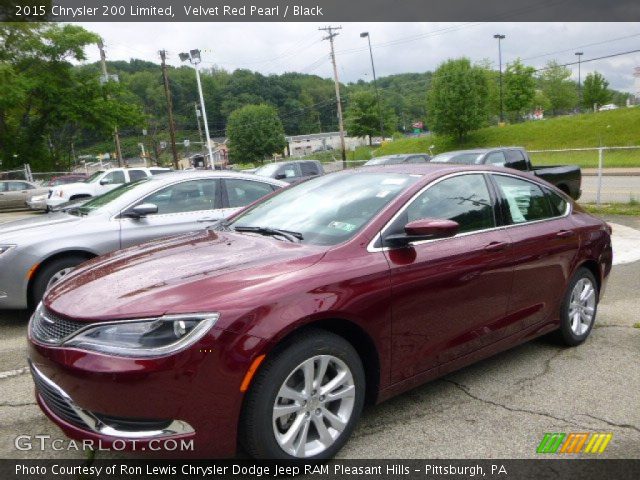 2015 Chrysler 200 Limited in Velvet Red Pearl