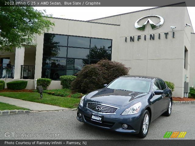 2012 Infiniti G 25 x AWD Sedan in Blue Slate