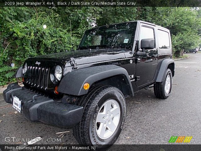 2009 Jeep Wrangler X 4x4 in Black