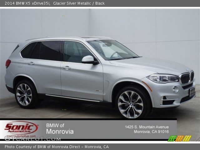 2014 BMW X5 xDrive35i in Glacier Silver Metallic