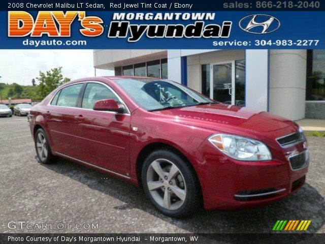 2008 Chevrolet Malibu LT Sedan in Red Jewel Tint Coat