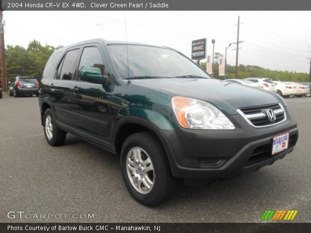 2004 Honda CR-V EX 4WD in Clover Green Pearl