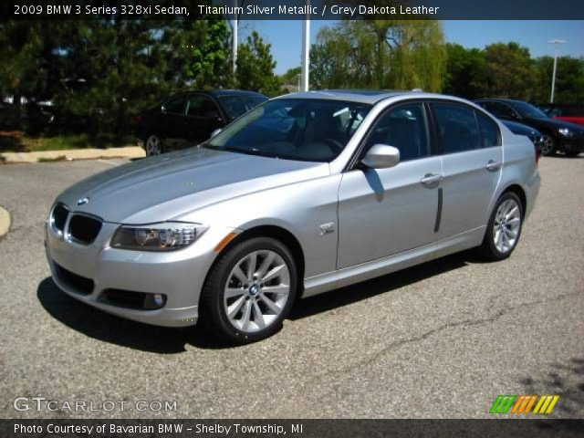 2009 BMW 3 Series 328xi Sedan in Titanium Silver Metallic