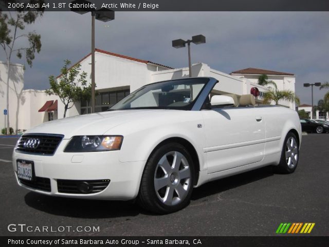 2006 Audi A4 1.8T Cabriolet in Arctic White