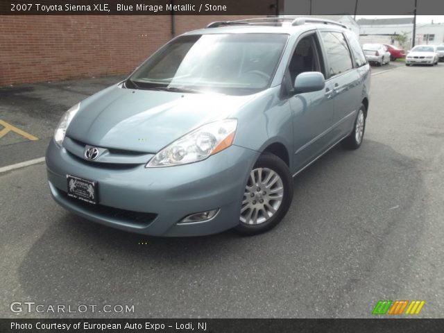 2007 Toyota Sienna XLE in Blue Mirage Metallic