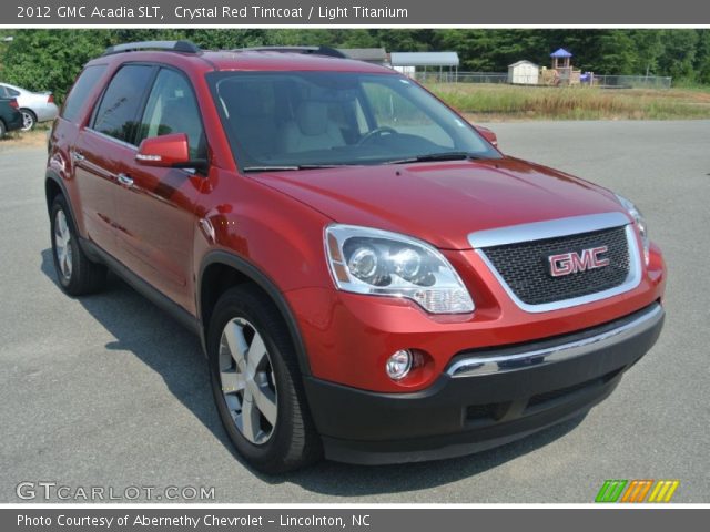 2012 GMC Acadia SLT in Crystal Red Tintcoat