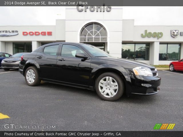 2014 Dodge Avenger SE in Black Clear Coat