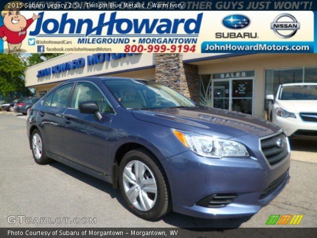 2015 Subaru Legacy 2.5i in Twilight Blue Metallic