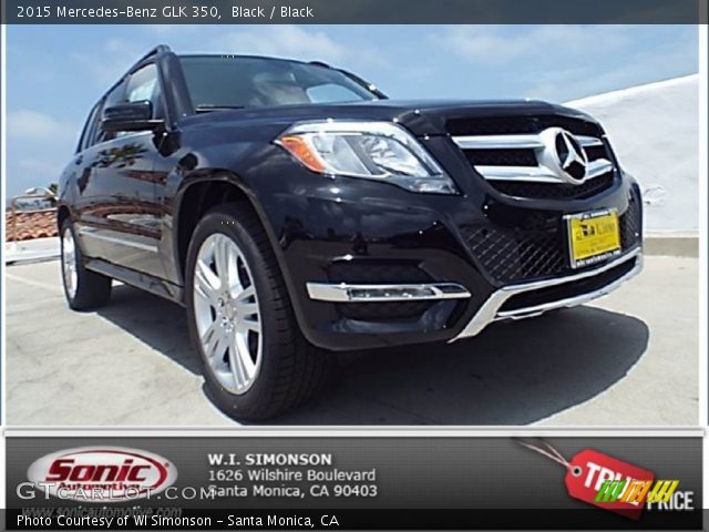 2015 Mercedes-Benz GLK 350 in Black