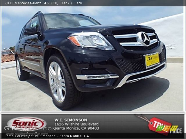 2015 Mercedes-Benz GLK 350 in Black