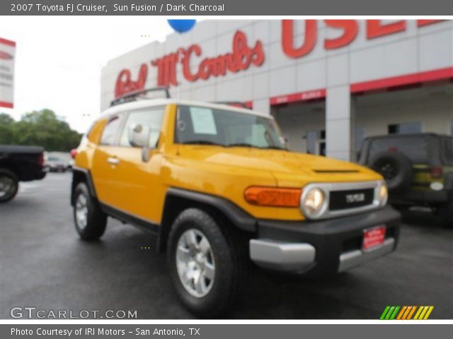 2007 Toyota FJ Cruiser  in Sun Fusion