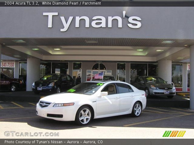 2004 Acura TL 3.2 in White Diamond Pearl