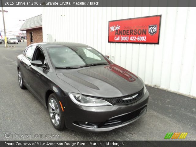 2015 Chrysler 200 S in Granite Crystal Metallic