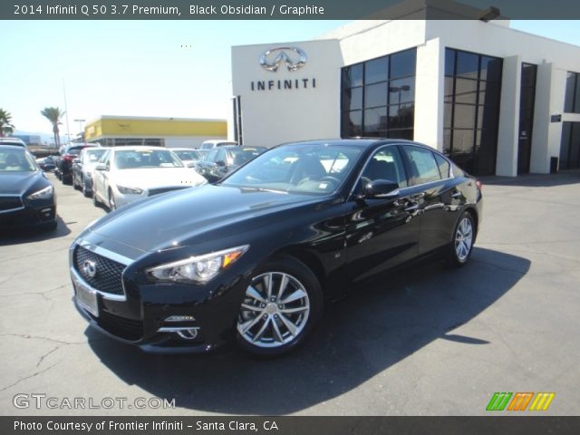 2014 Infiniti Q 50 3.7 Premium in Black Obsidian