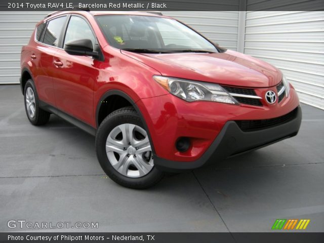 2014 Toyota RAV4 LE in Barcelona Red Metallic