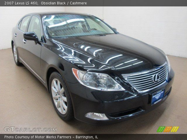2007 Lexus LS 460 in Obsidian Black