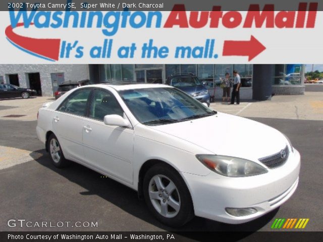 2002 Toyota Camry SE in Super White
