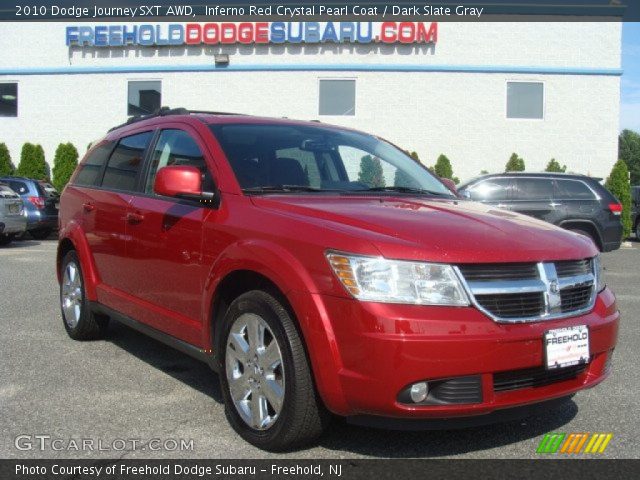 2010 Dodge Journey SXT AWD in Inferno Red Crystal Pearl Coat