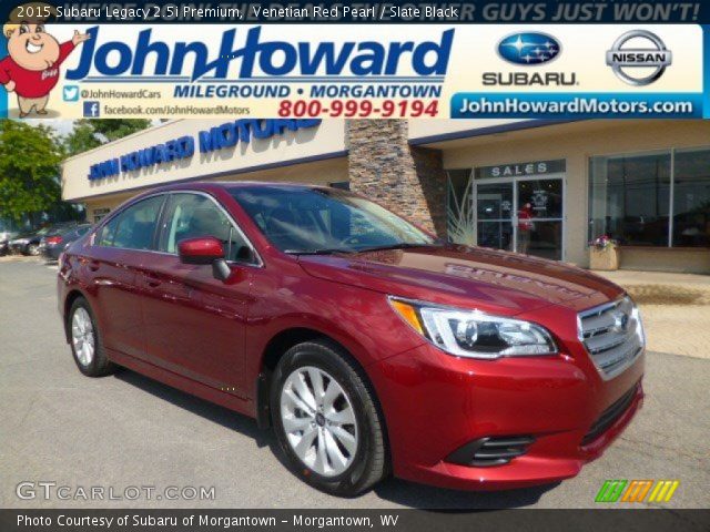 2015 Subaru Legacy 2.5i Premium in Venetian Red Pearl