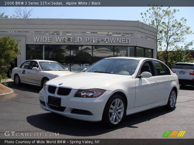 2006 BMW 3 Series 325xi Sedan in Alpine White