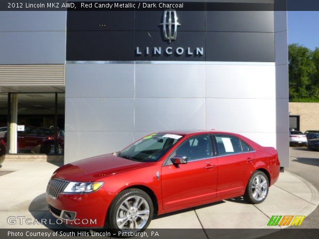 2012 Lincoln MKZ AWD in Red Candy Metallic