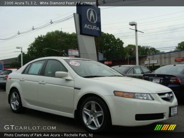 2006 Acura TL 3.2 in White Diamond Pearl