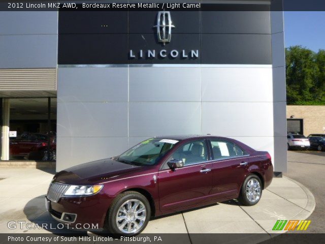 2012 Lincoln MKZ AWD in Bordeaux Reserve Metallic
