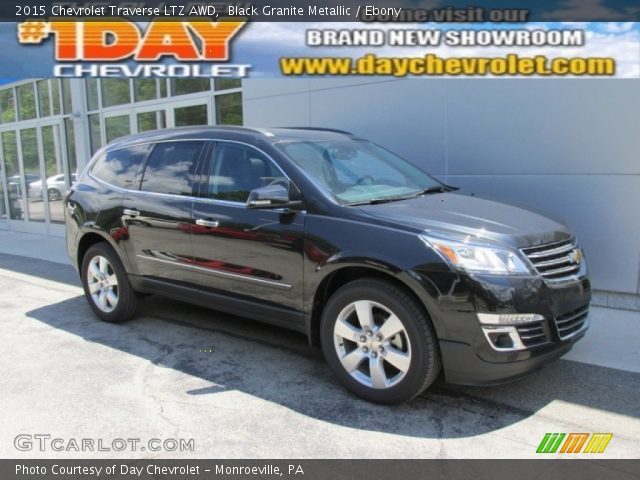 2015 Chevrolet Traverse LTZ AWD in Black Granite Metallic