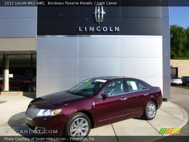 2012 Lincoln MKZ AWD in Bordeaux Reserve Metallic