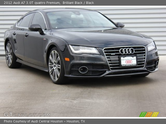 2012 Audi A7 3.0T quattro Premium in Brilliant Black