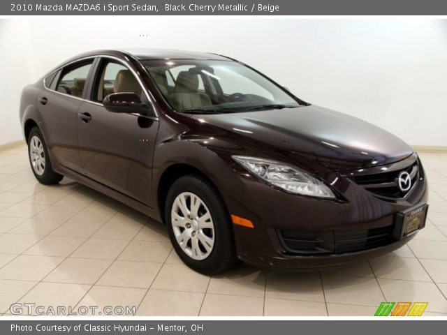 2010 Mazda MAZDA6 i Sport Sedan in Black Cherry Metallic