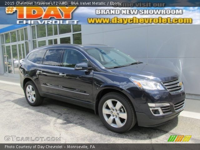 2015 Chevrolet Traverse LTZ AWD in Blue Velvet Metallic